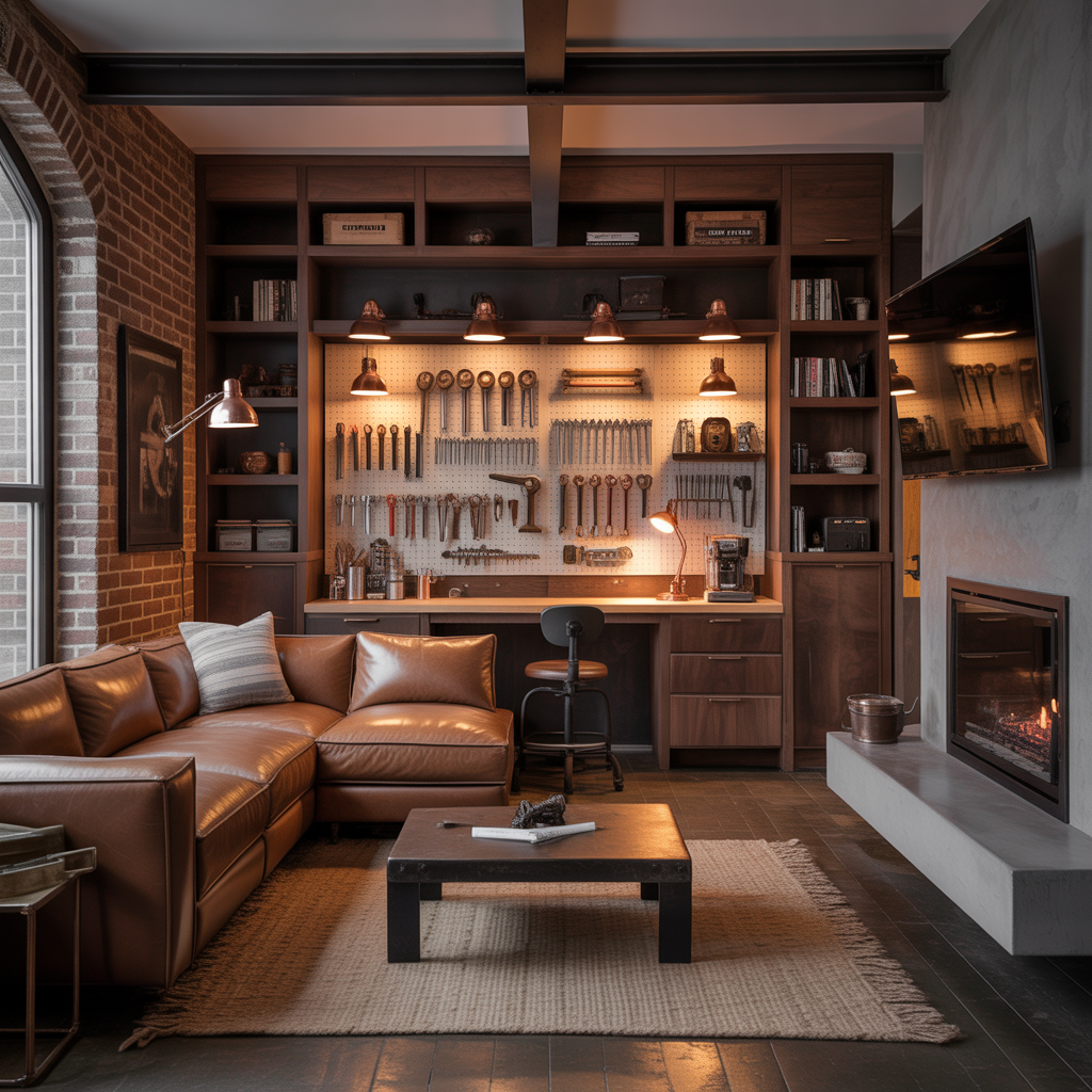 ideas for masculine den