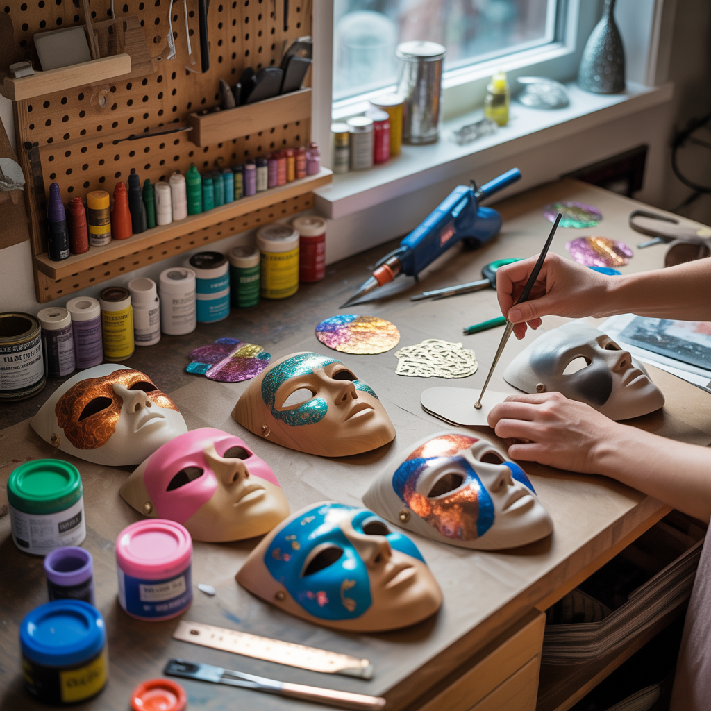ideas for mask decorating