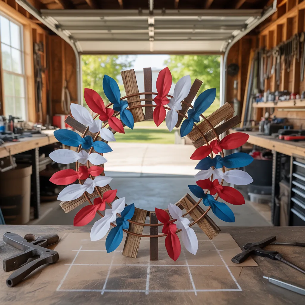 ideas for memorial day wreath