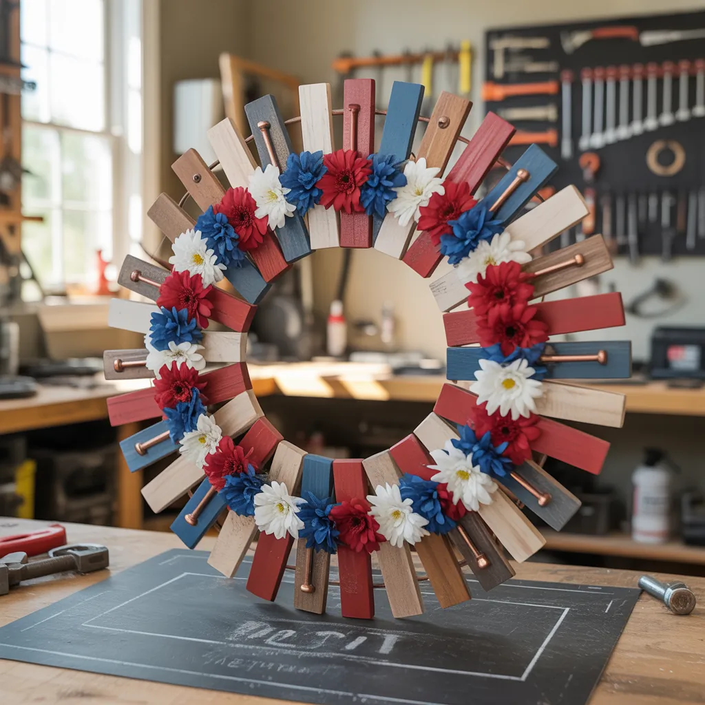 ideas for memorial day wreath