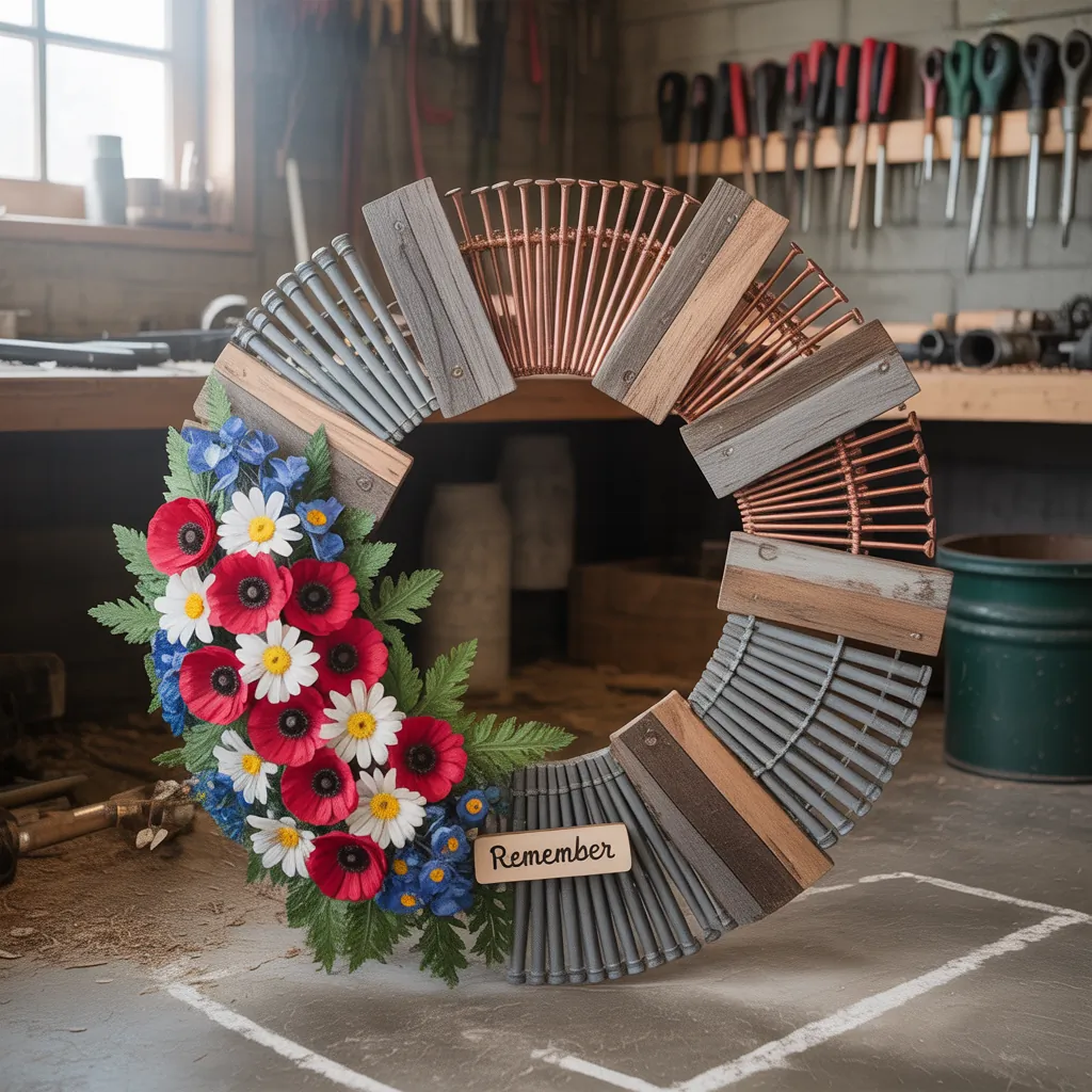 ideas for memorial day wreath