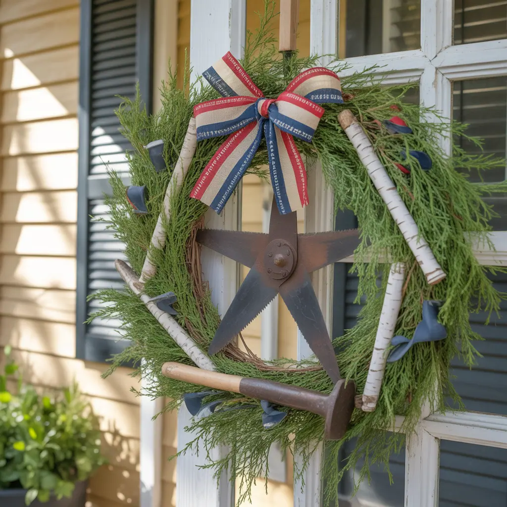 ideas for memorial day wreath