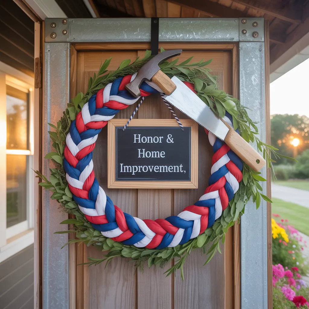 ideas for memorial day wreath