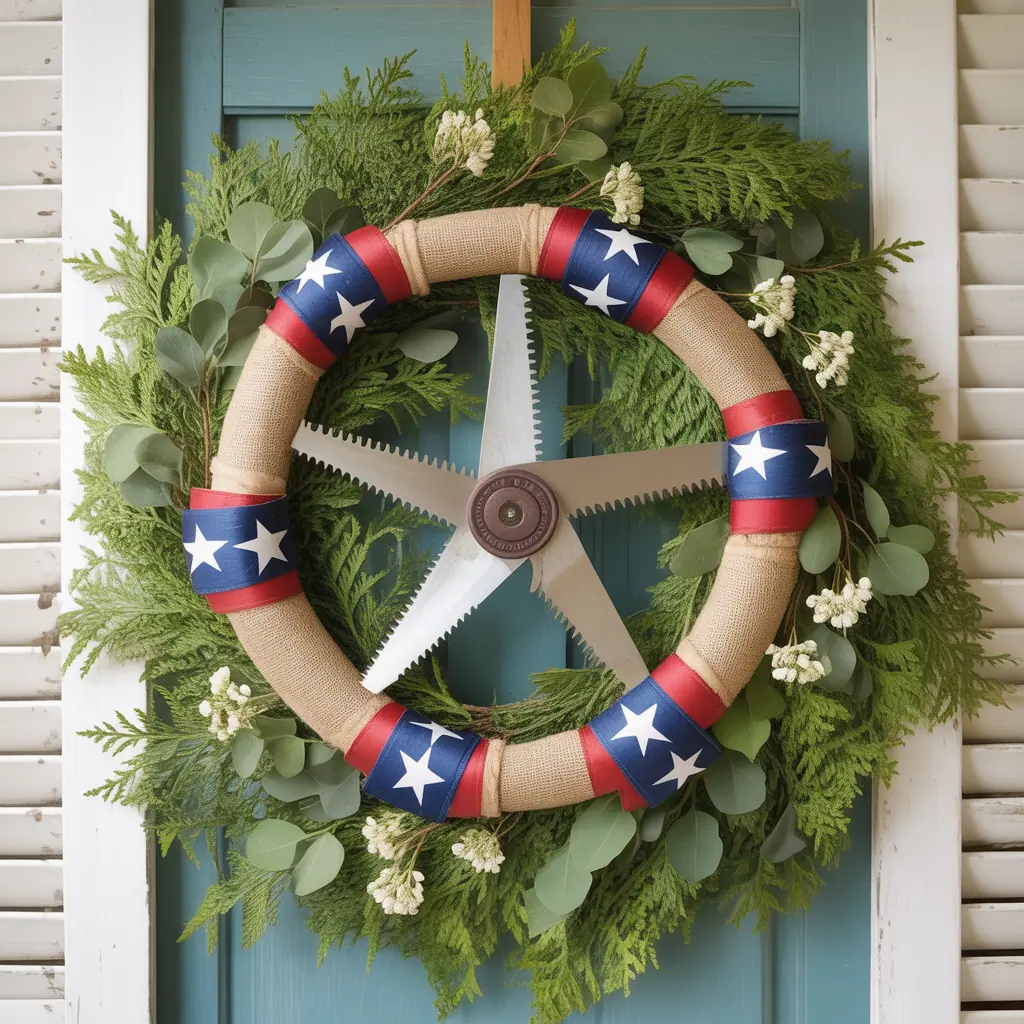 ideas for memorial day wreath