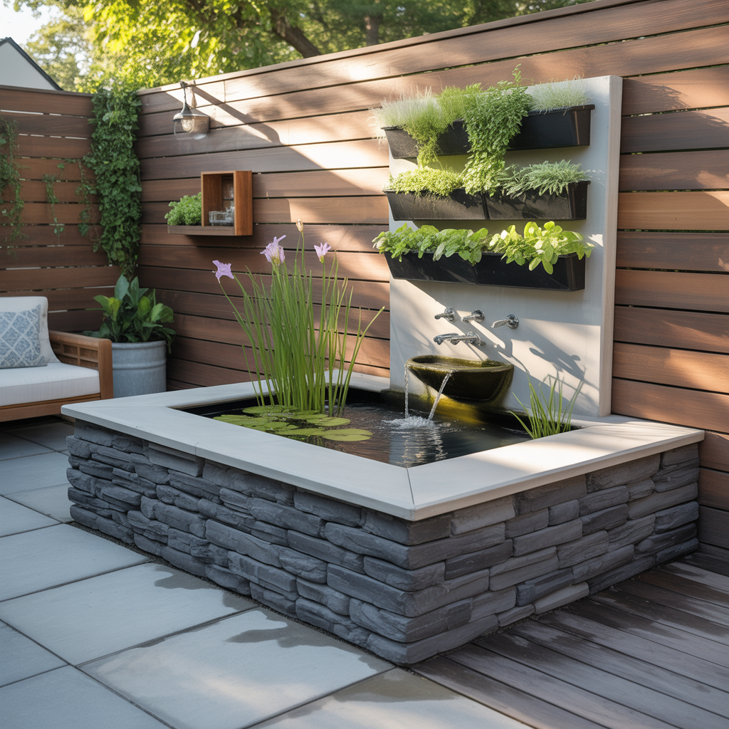 ideas for mini ponds