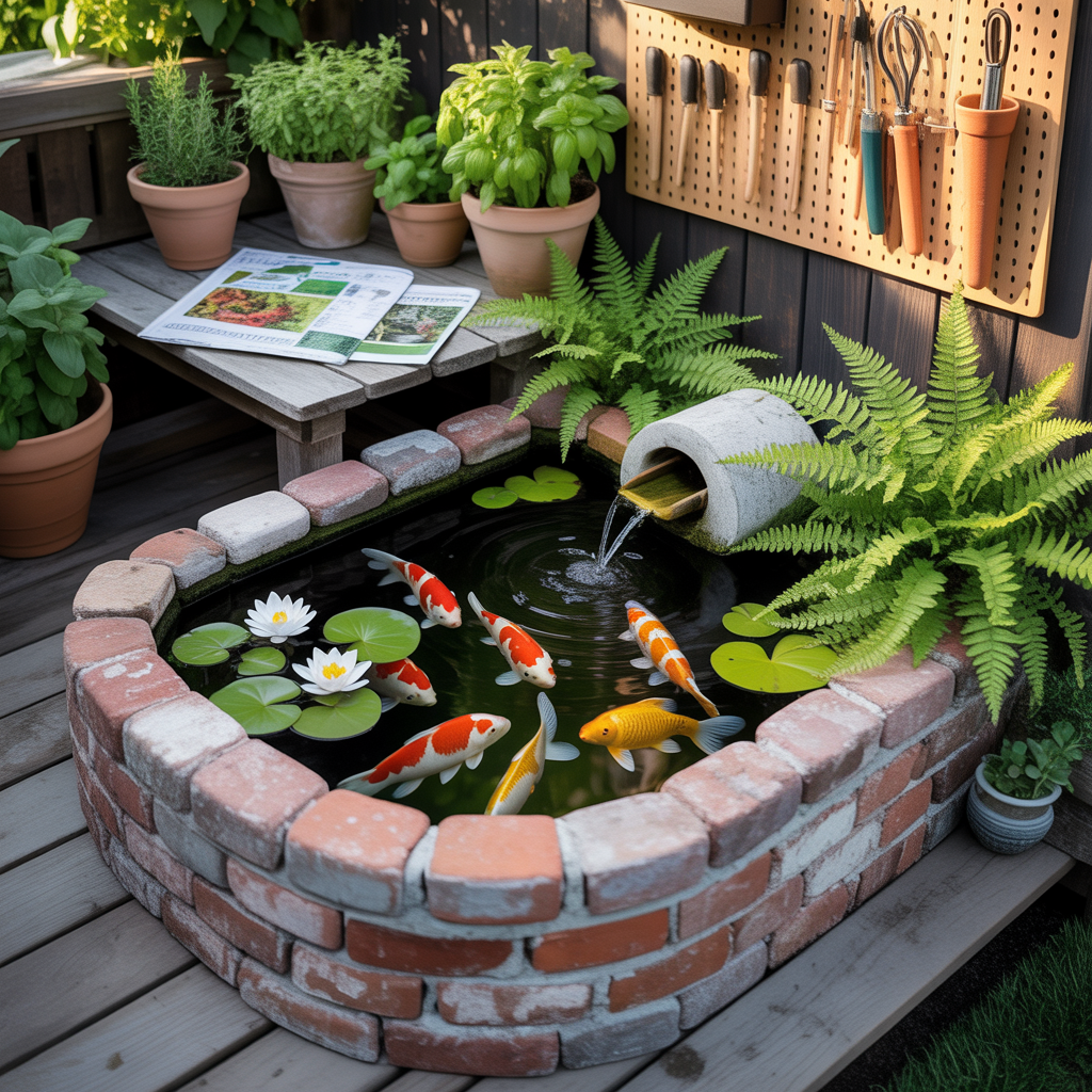 ideas for mini ponds