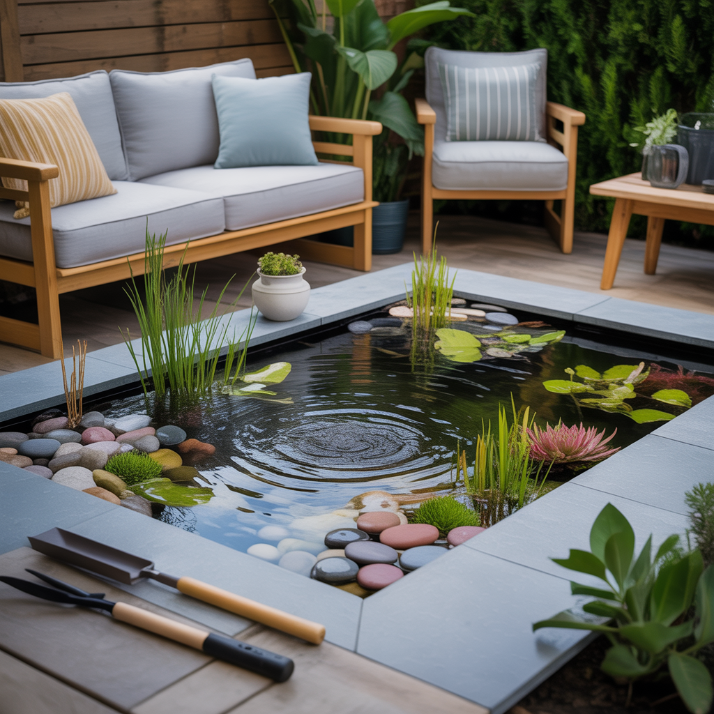 ideas for mini ponds