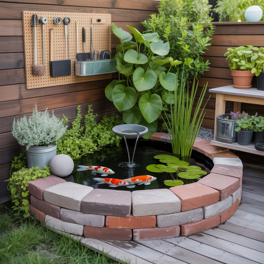 ideas for mini ponds
