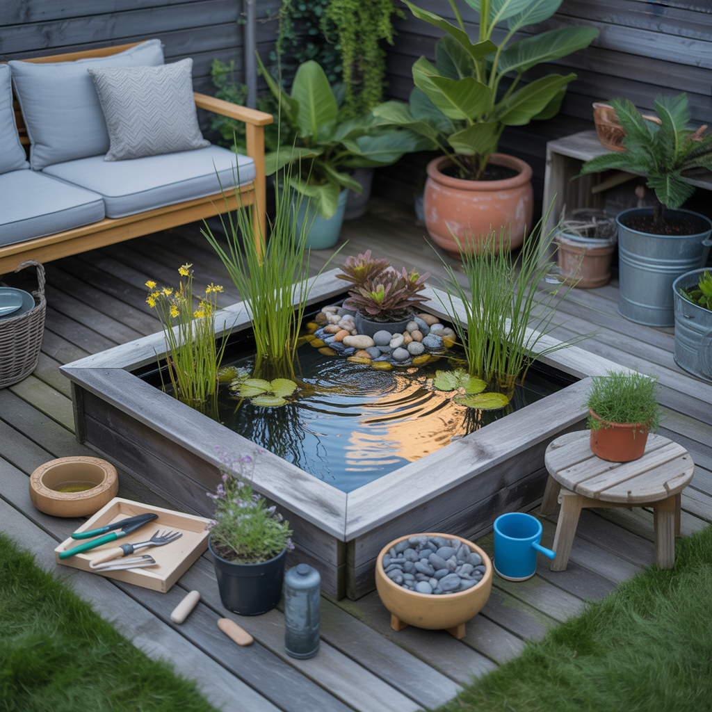 ideas for mini ponds