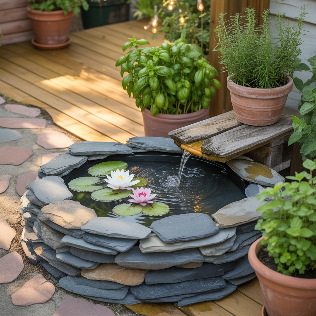 ideas for mini ponds