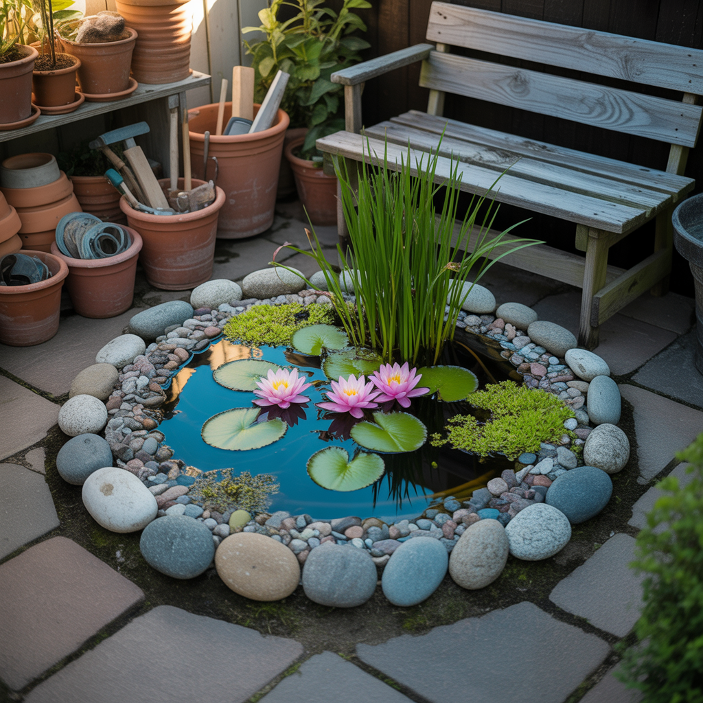 ideas for mini ponds