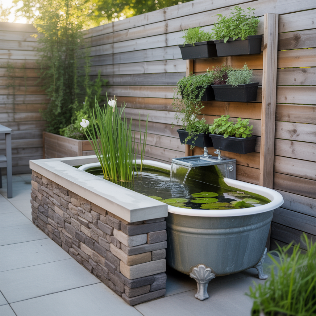 ideas for mini ponds