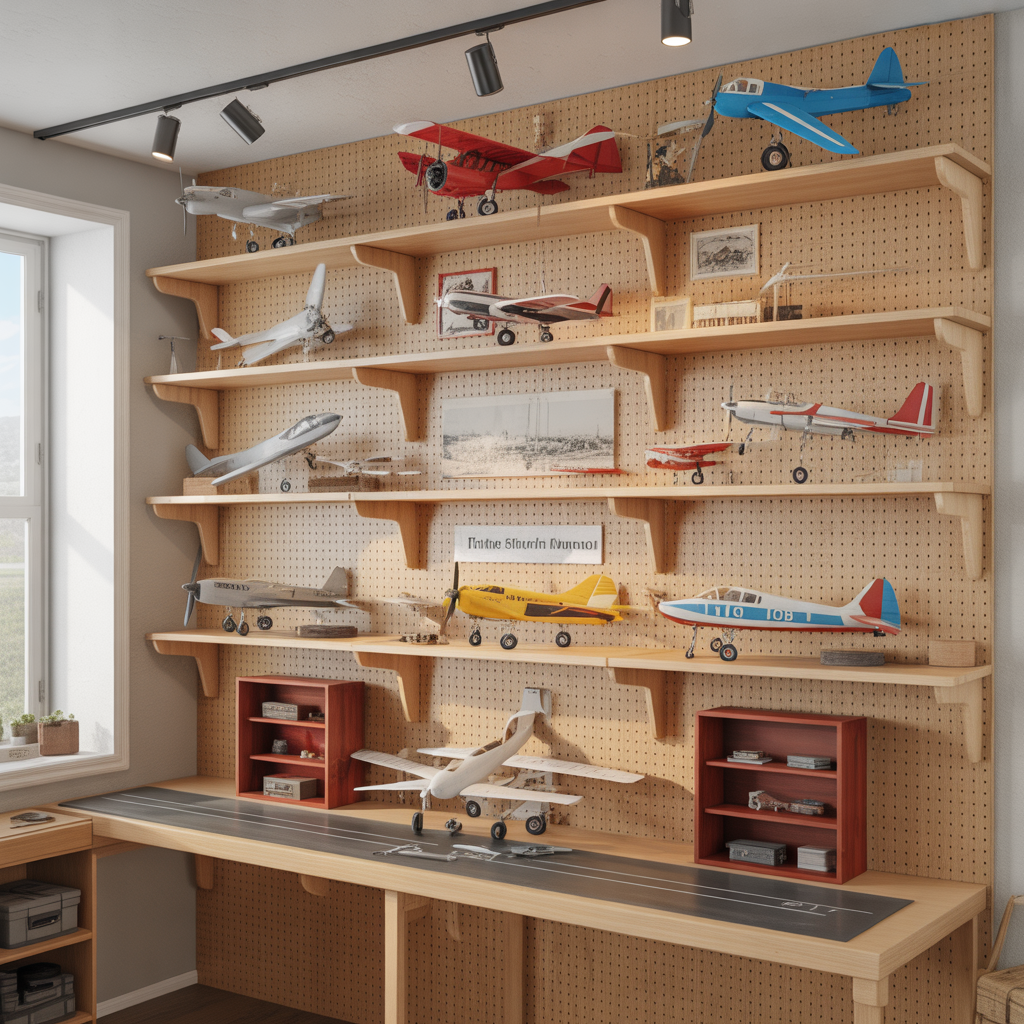 ideas for model airplane display
