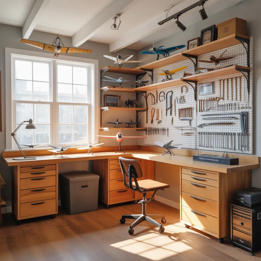 ideas for model airplane display