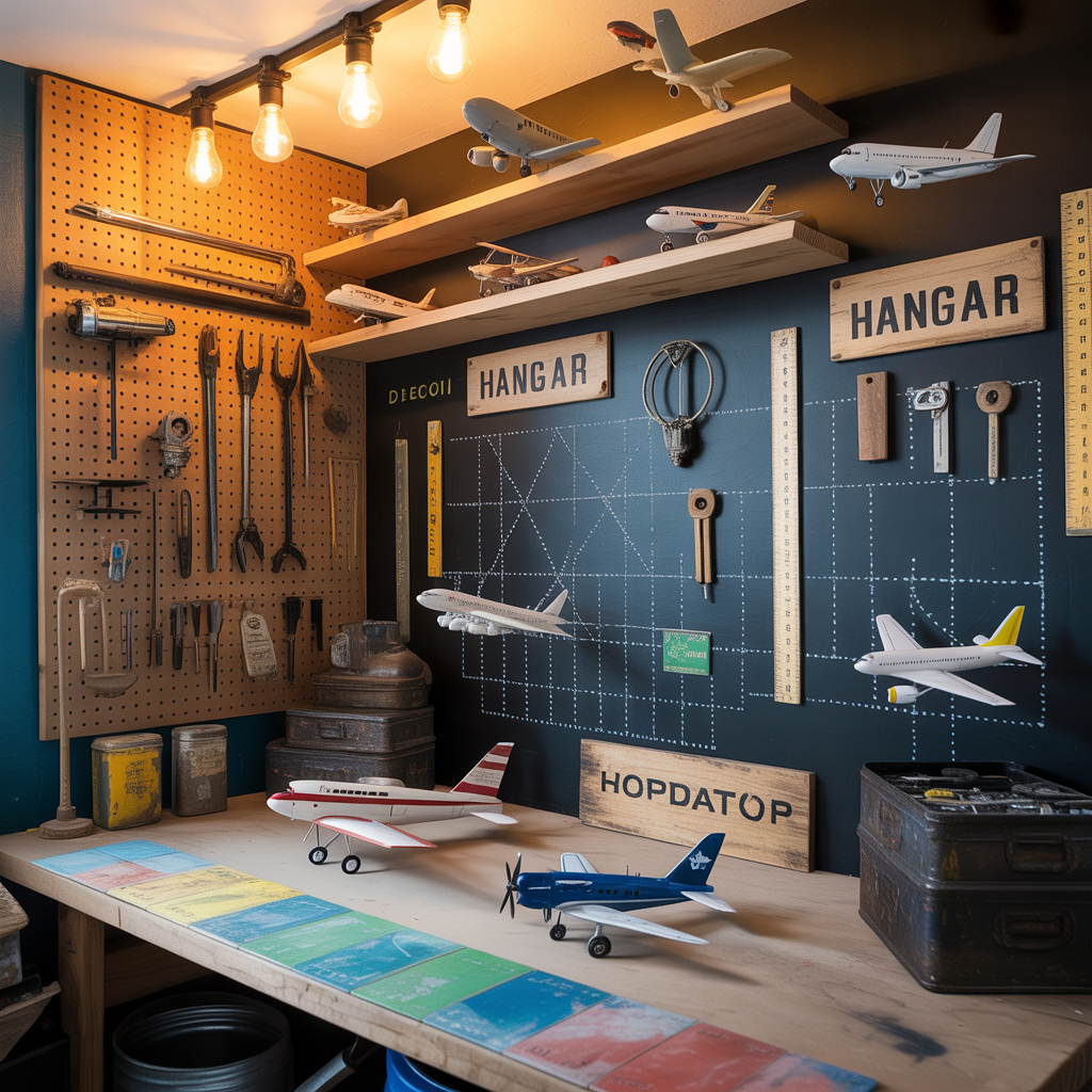 ideas for model airplane display