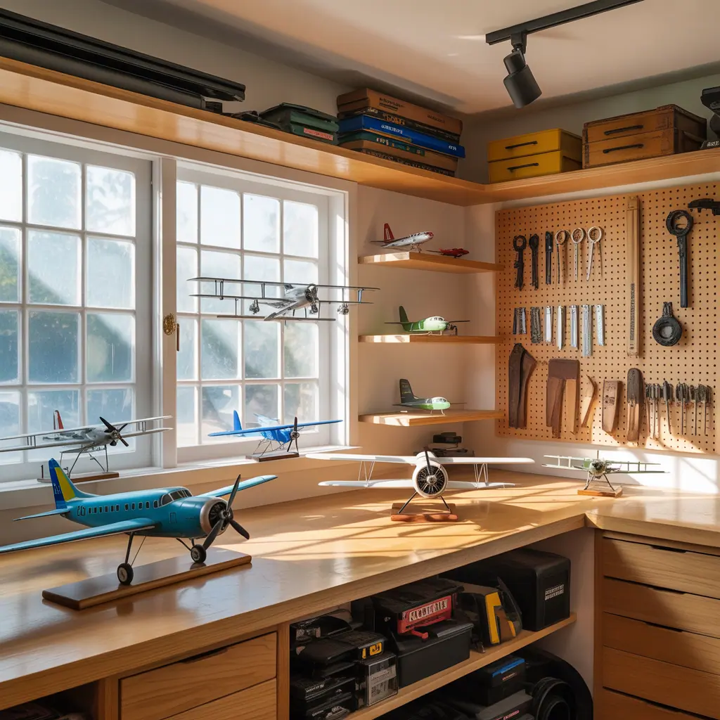 ideas for model airplane display