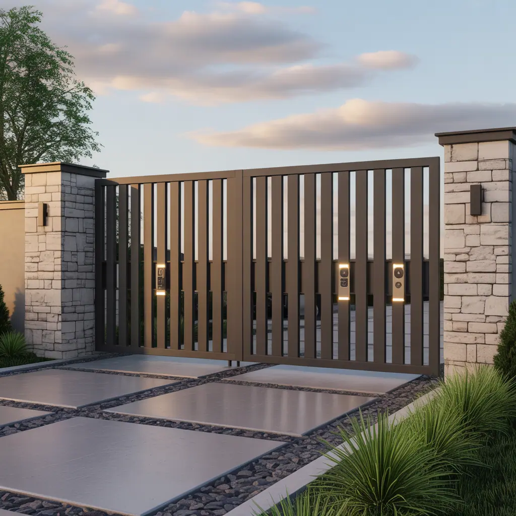 ideas for modern driveway gates