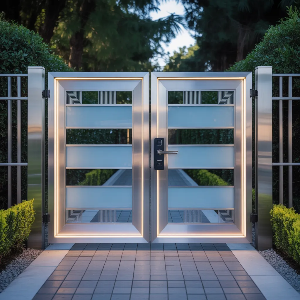 ideas for modern driveway gates