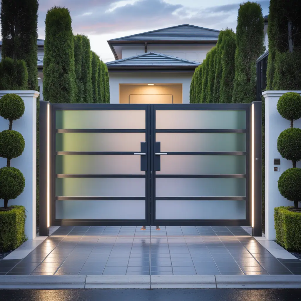ideas for modern driveway gates