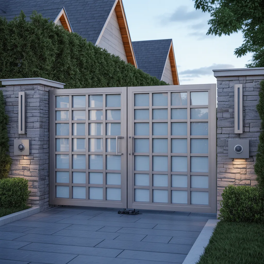 ideas for modern driveway gates