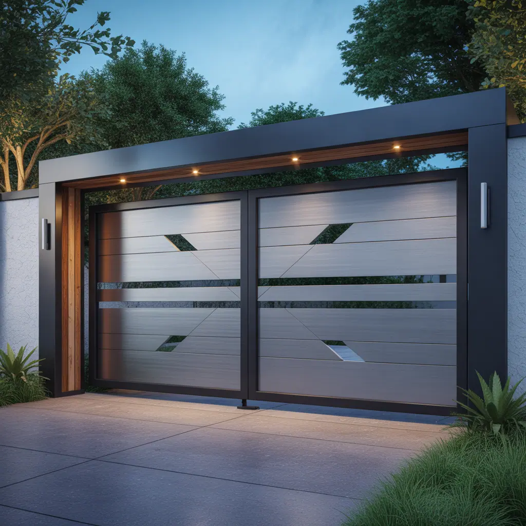 ideas for modern driveway gates