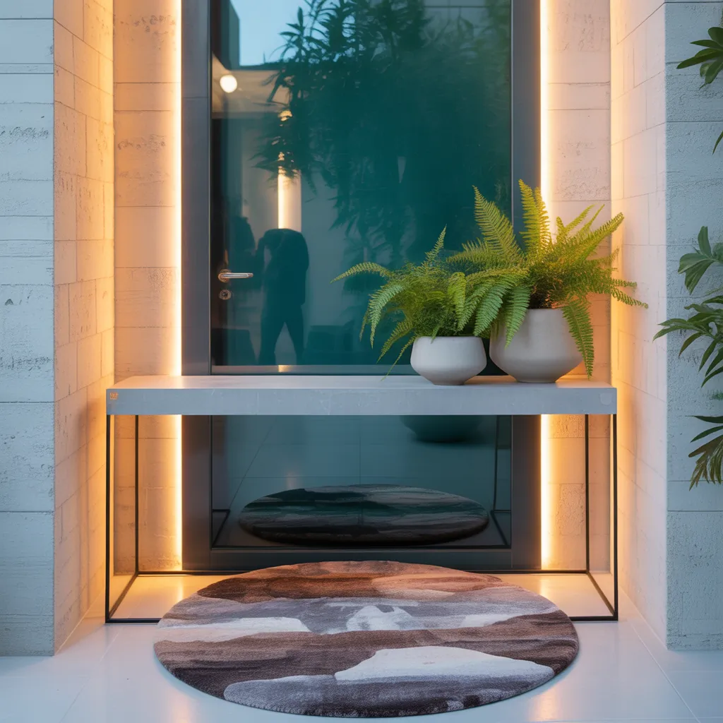 ideas for modern entryway