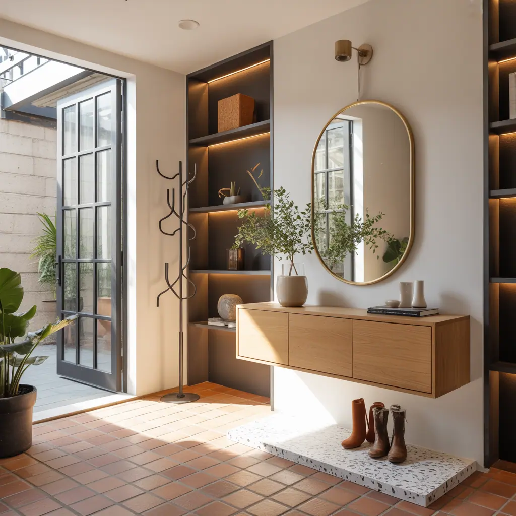 ideas for modern entryway