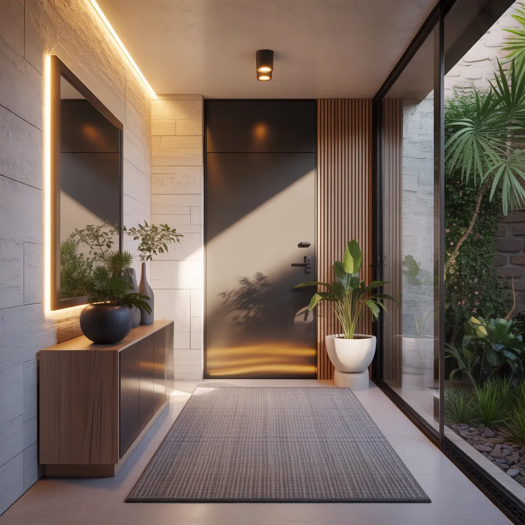 ideas for modern entryway