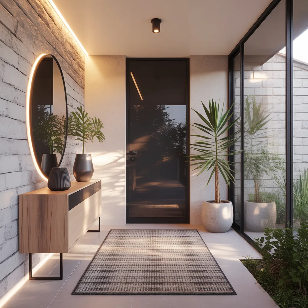 ideas for modern entryway
