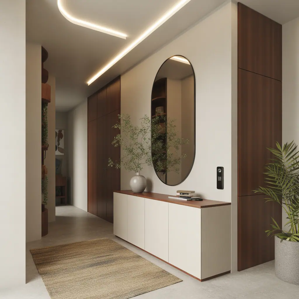 ideas for modern entryway