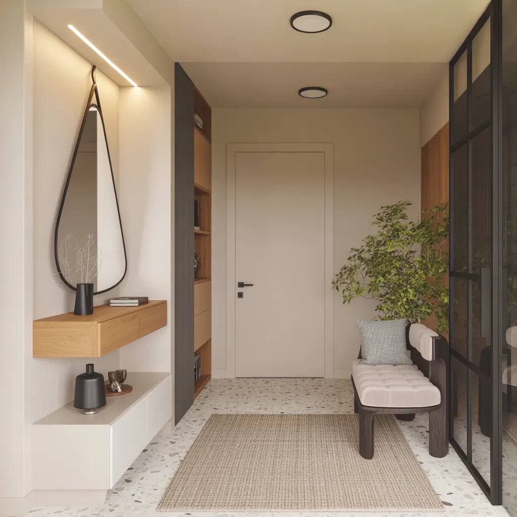 ideas for modern entryway