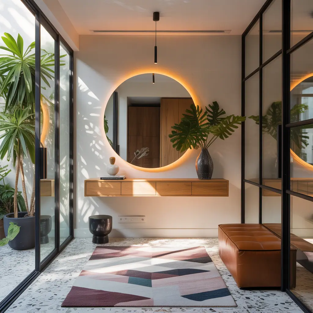 ideas for modern entryway