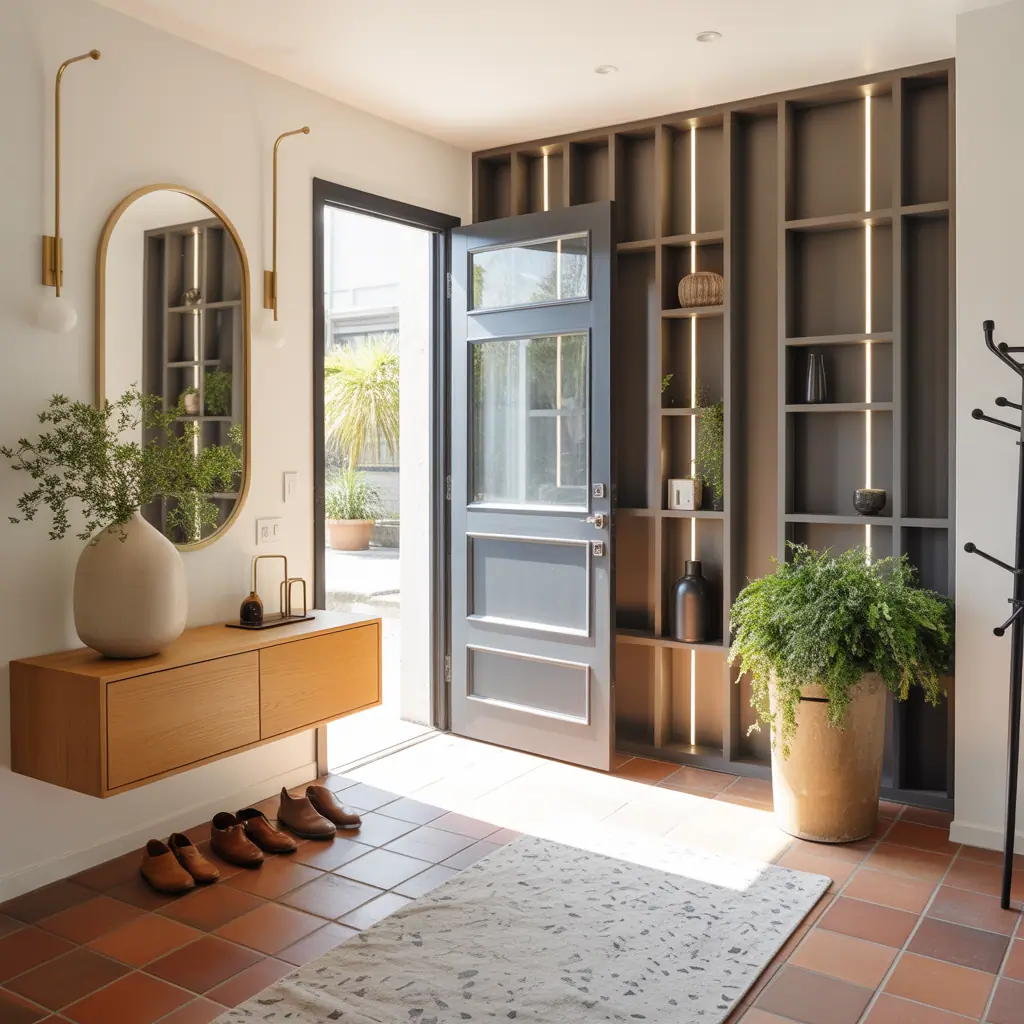 ideas for modern entryway