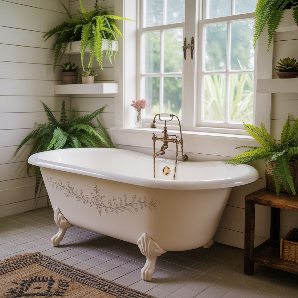 ideas for modern farmhouse bathroom