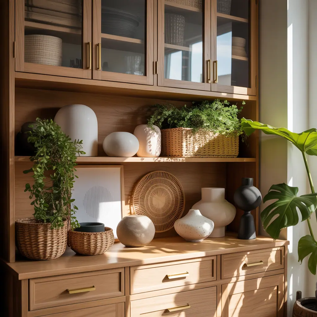 ideas for modern hutch decor