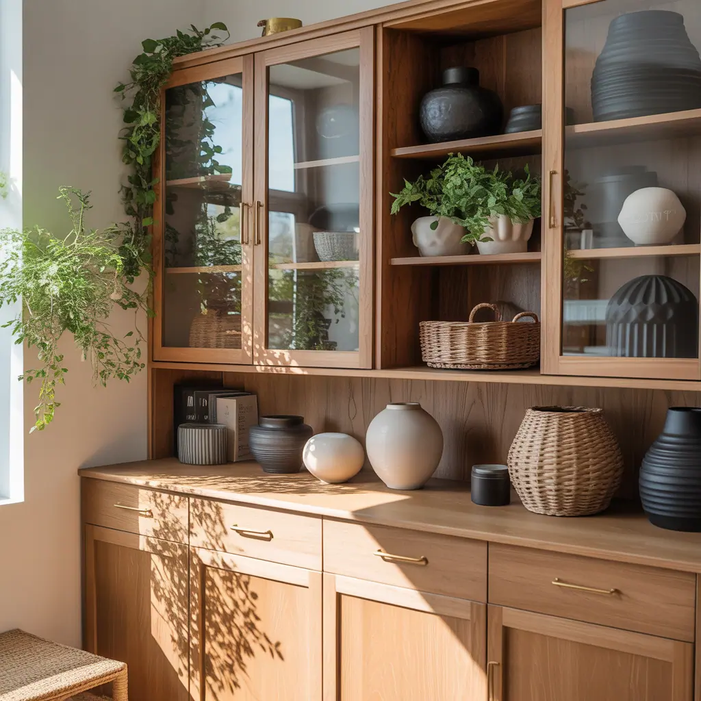ideas for modern hutch decor