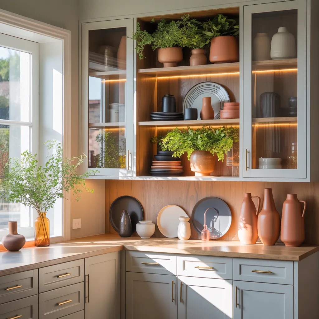 ideas for modern hutch decor