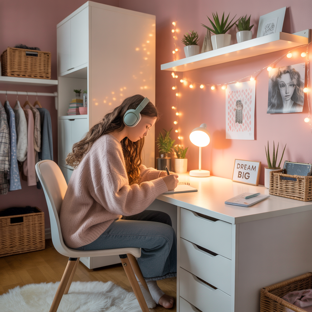 ideas for modern teenage girl bedroom