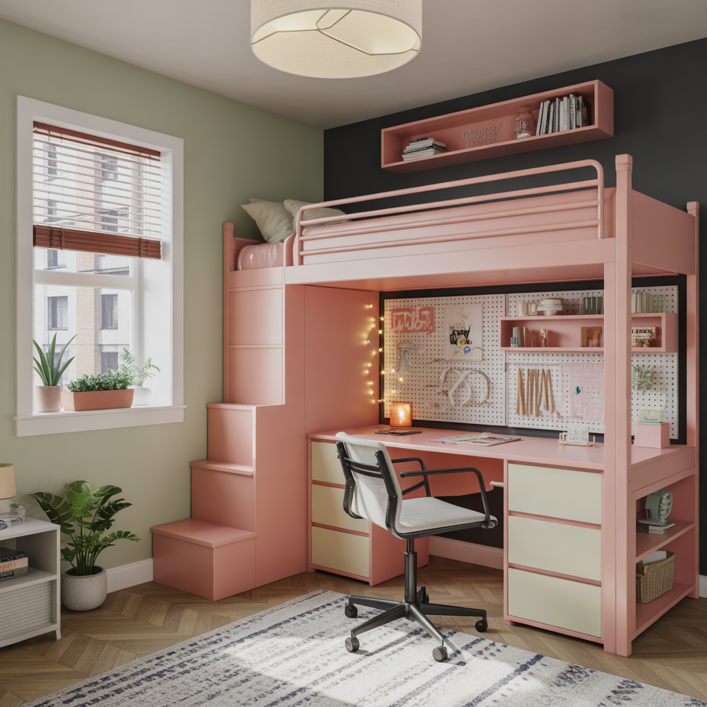 ideas for modern teenage girl bedroom