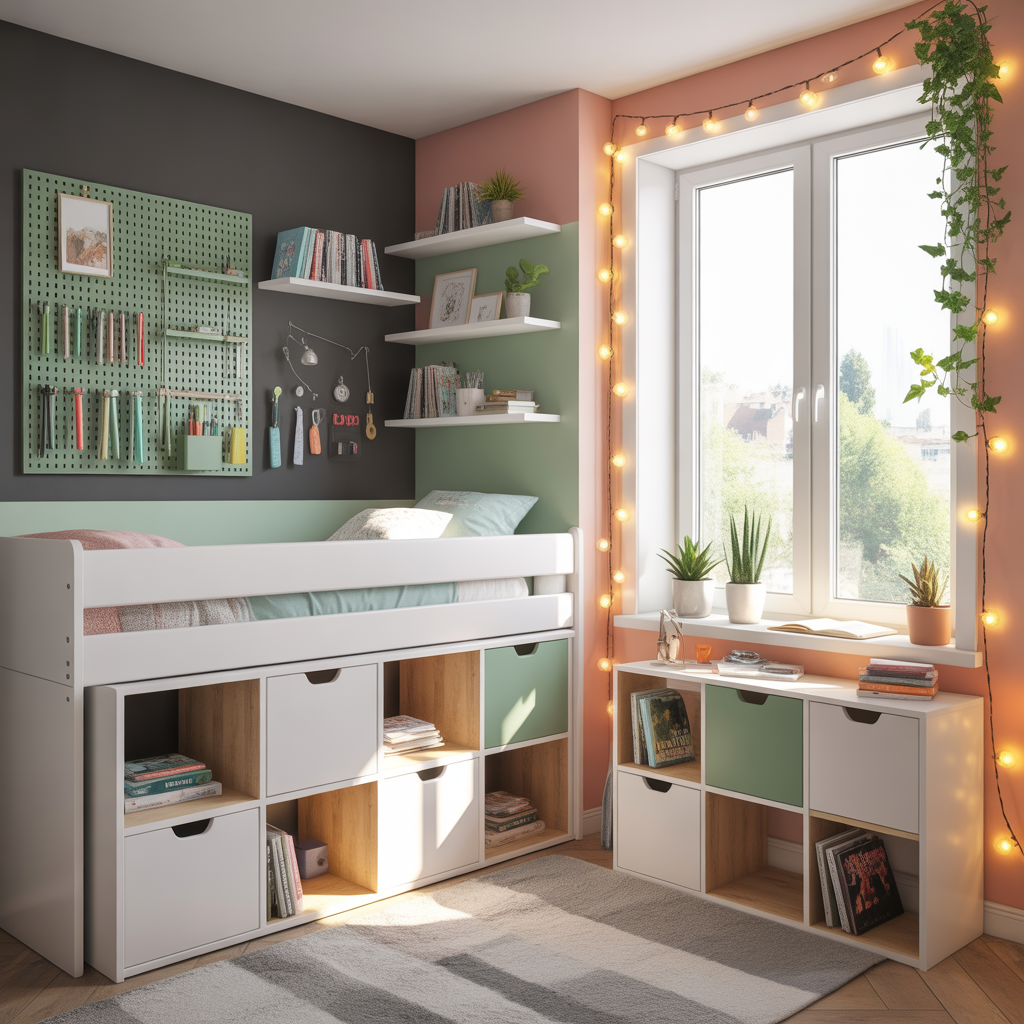 ideas for modern teenage girl bedroom
