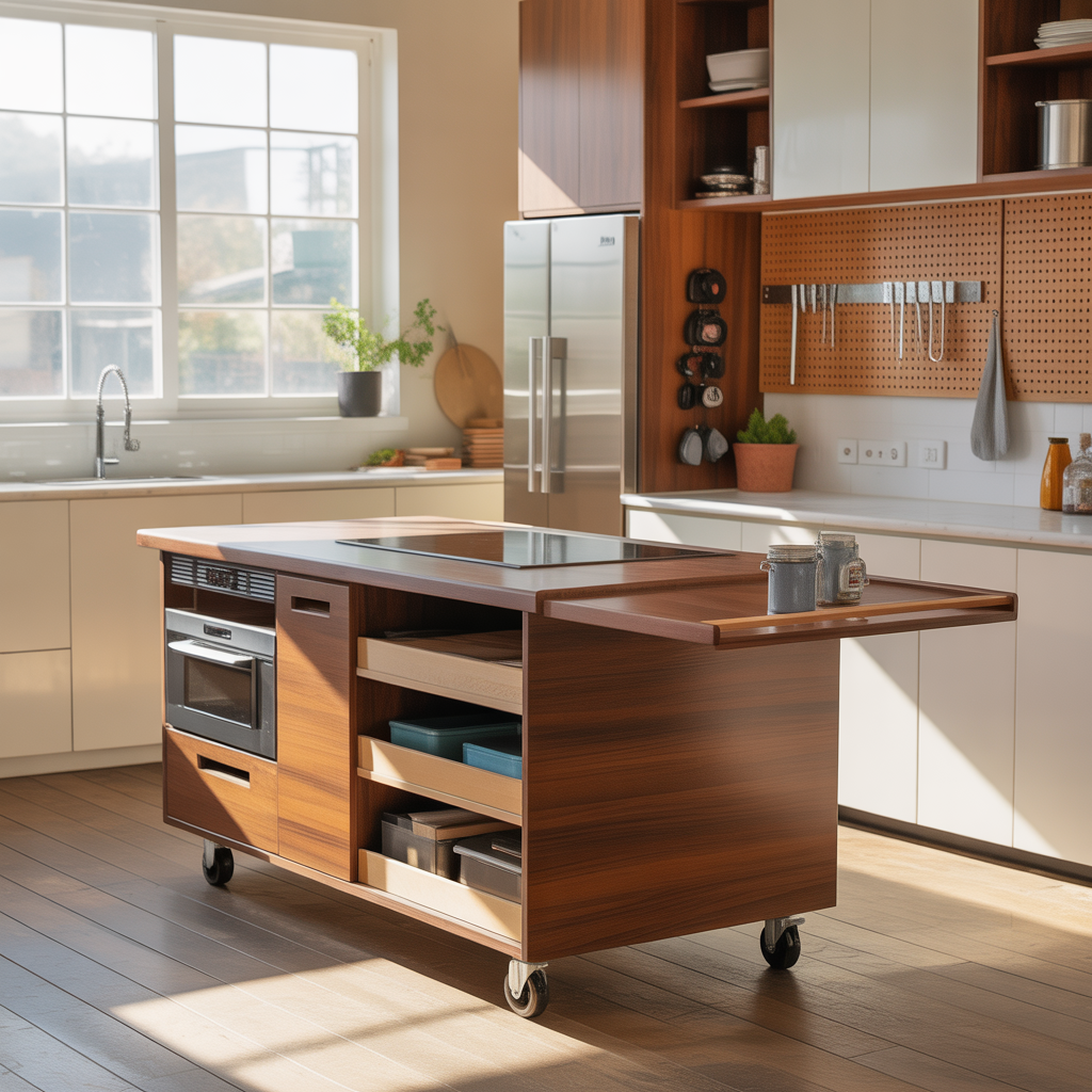 ideas for moveable kitchen island