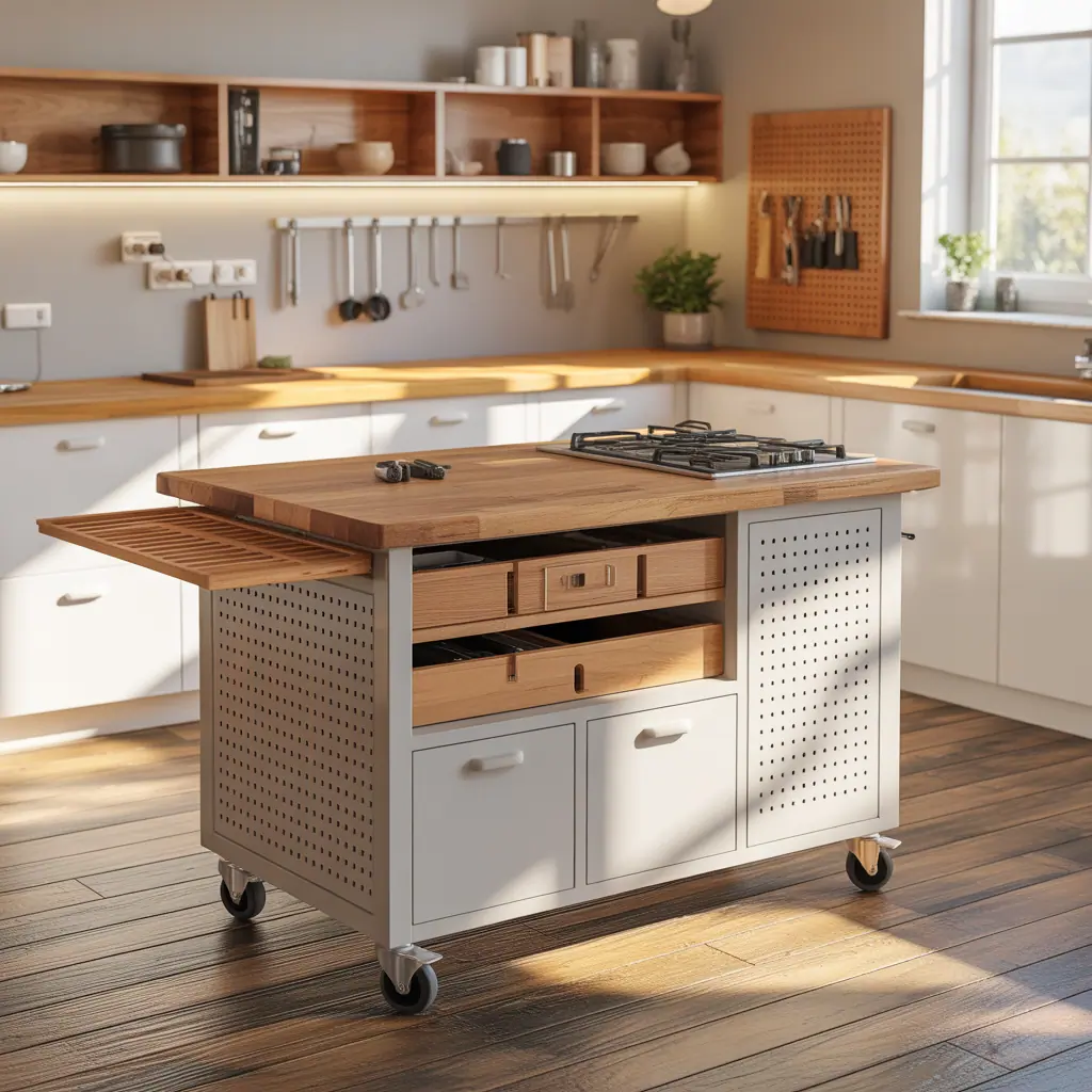 ideas for moveable kitchen island