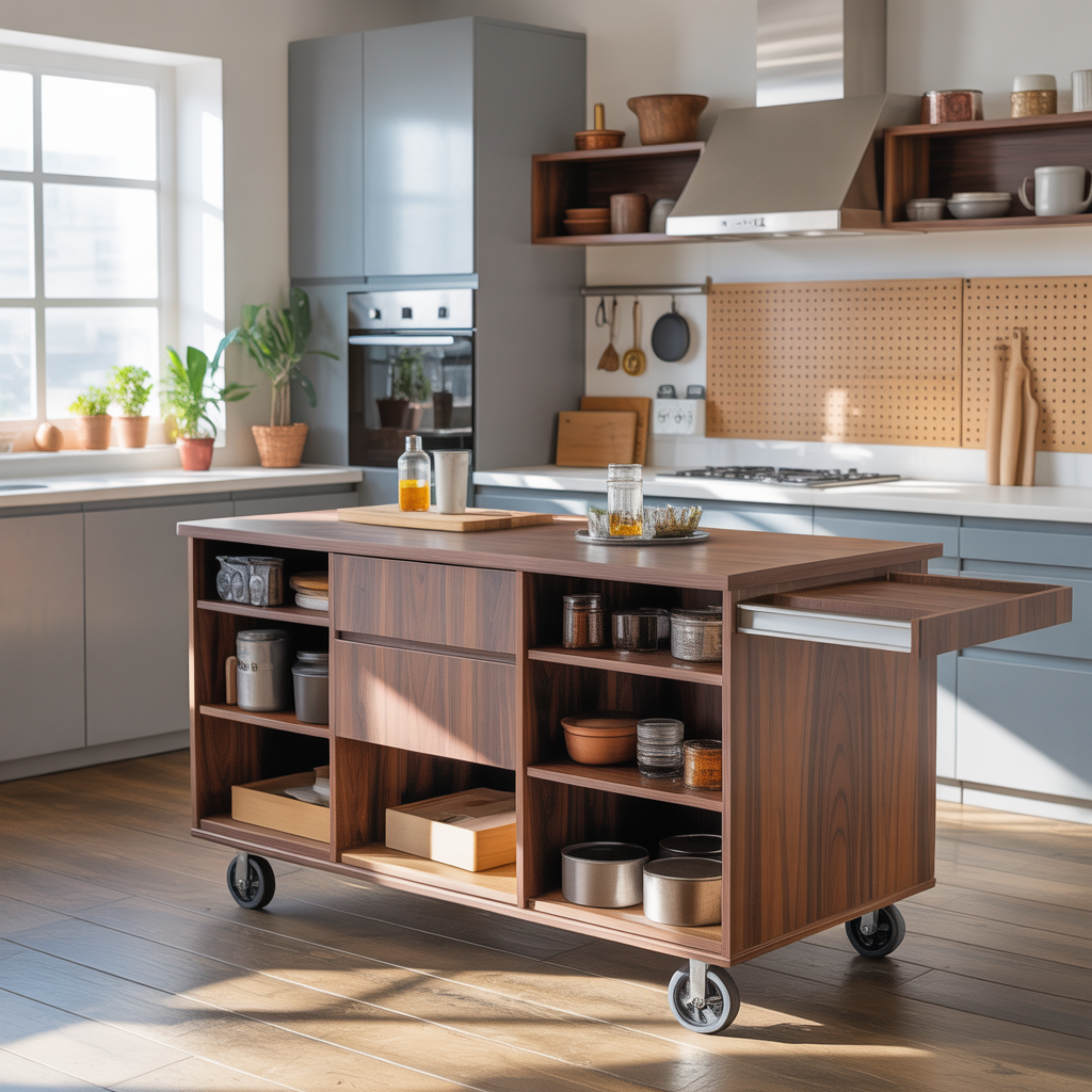 ideas for moveable kitchen island