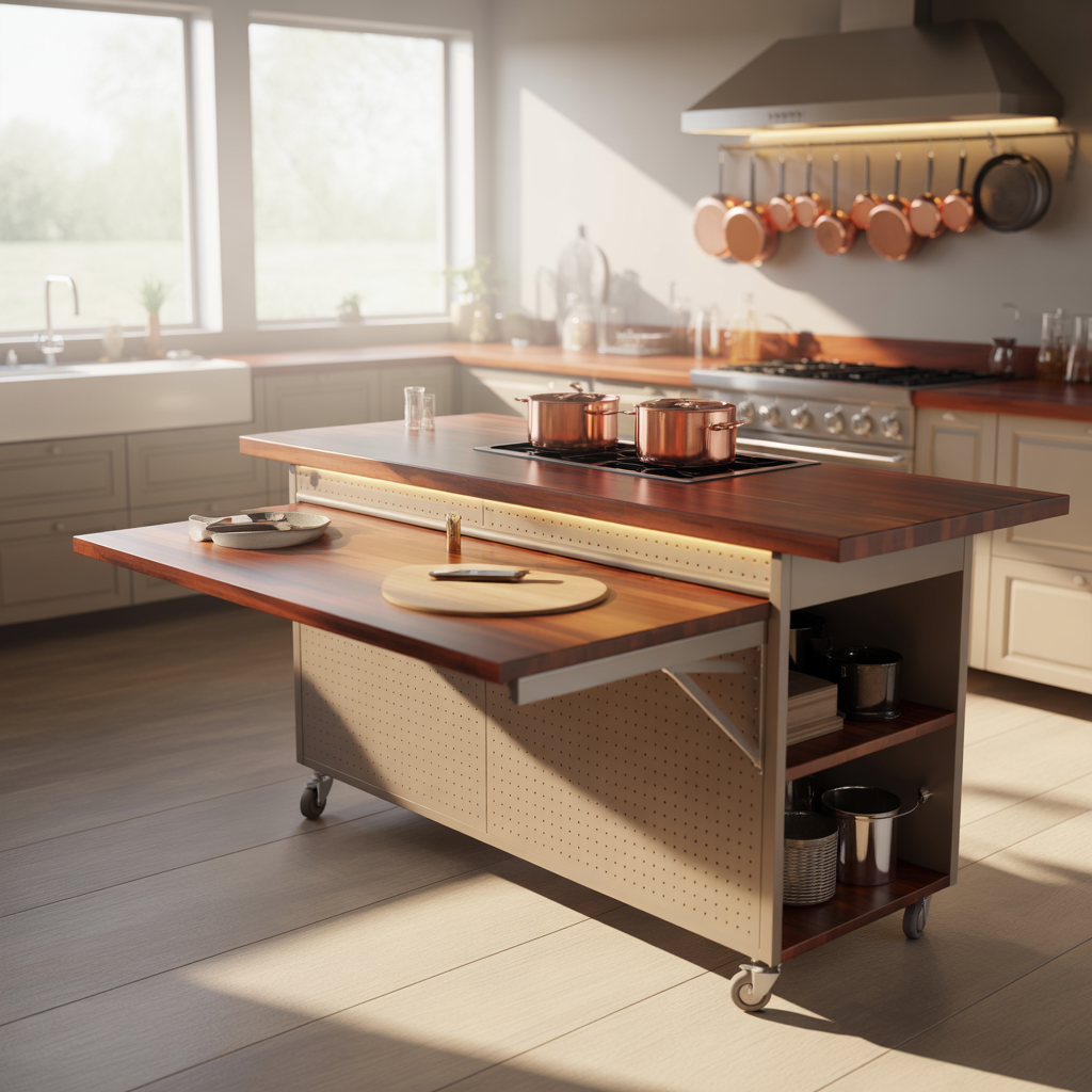 ideas for moveable kitchen island