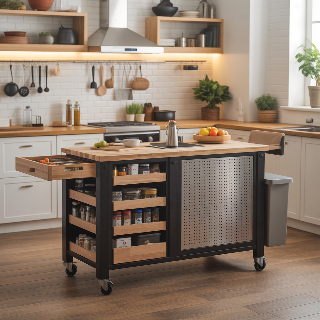 ideas for moveable kitchen island