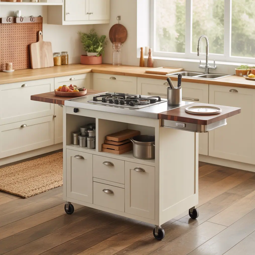 ideas for moveable kitchen island