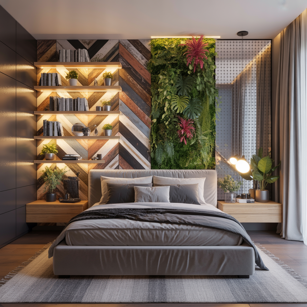 ideas for no headboard