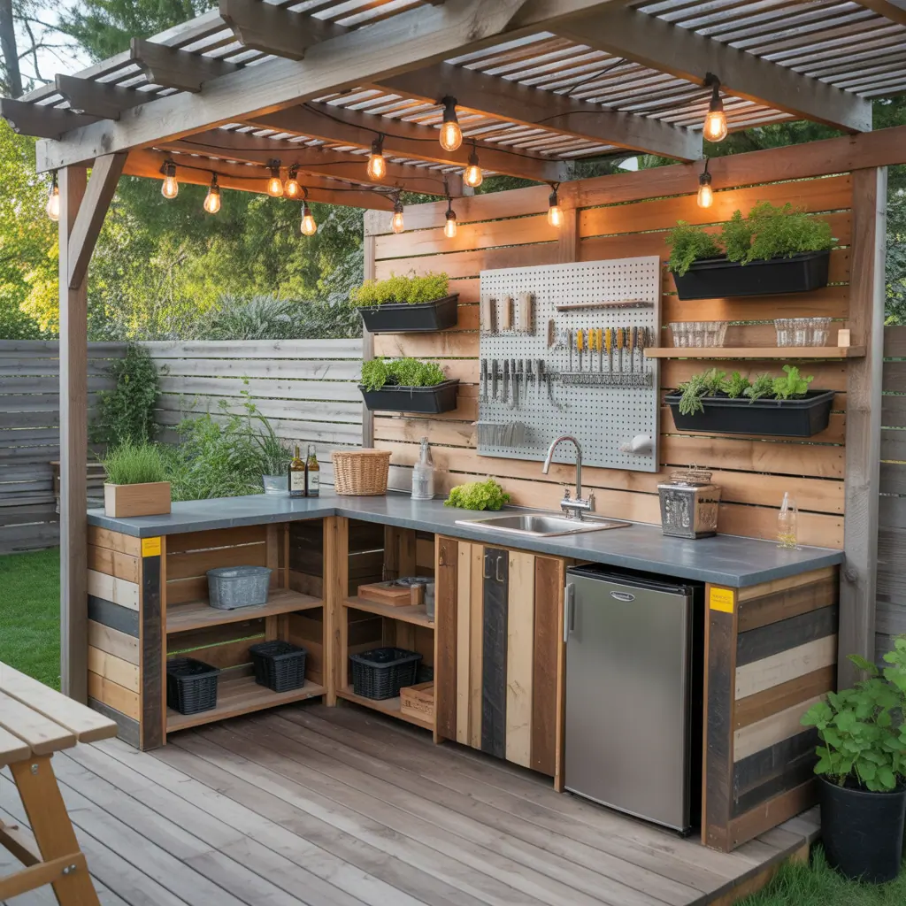 ideas for outdoor bar