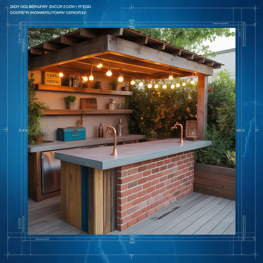 ideas for outdoor bar