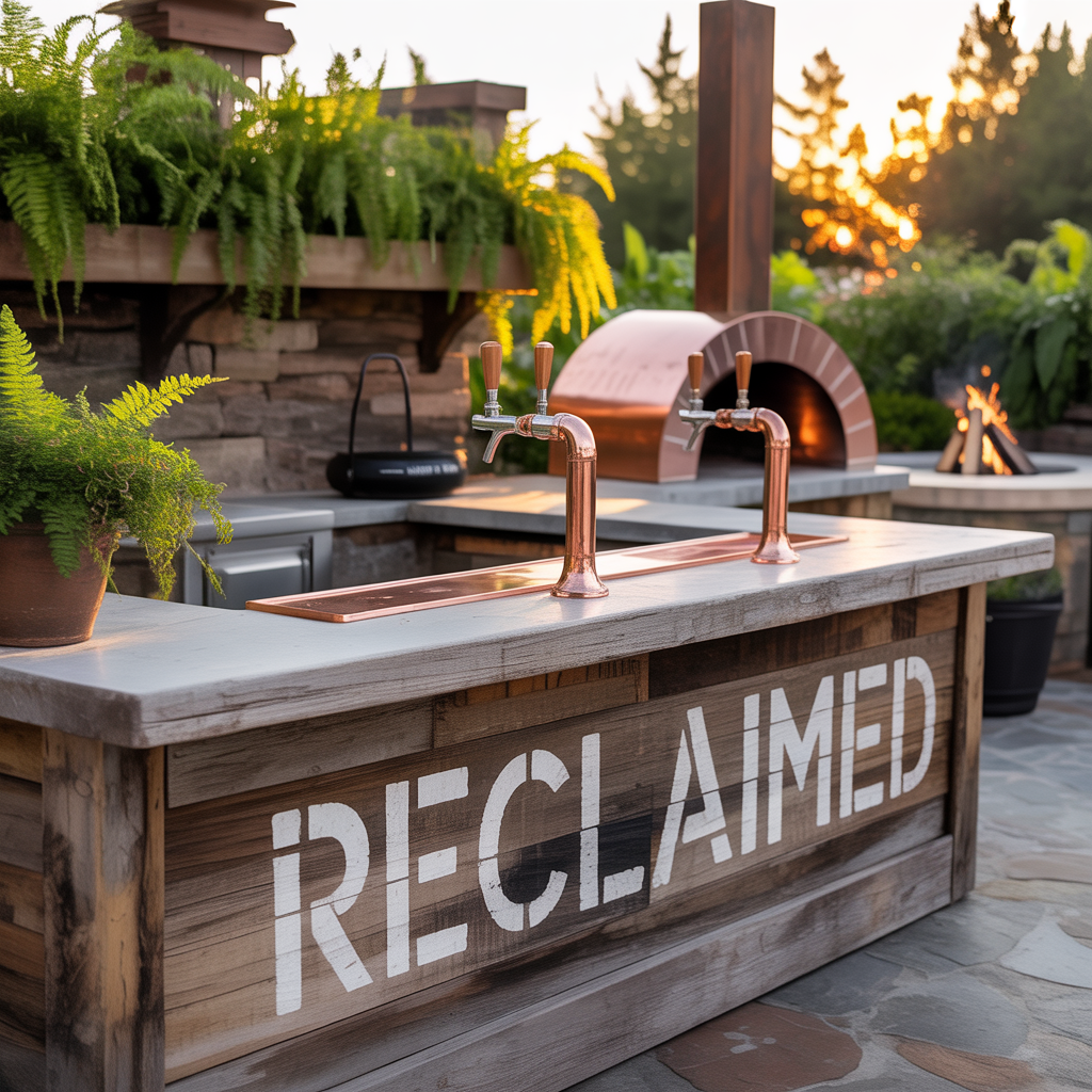 ideas for outdoor bar